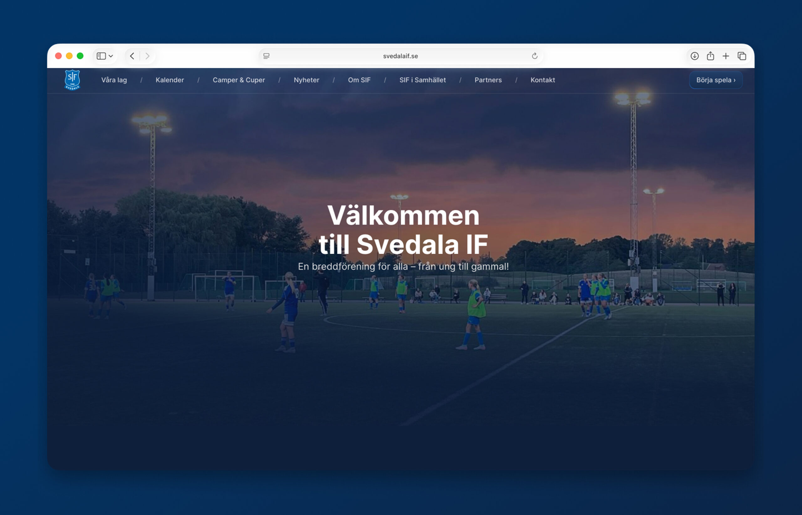 Välkommen till nya svedalaif.se